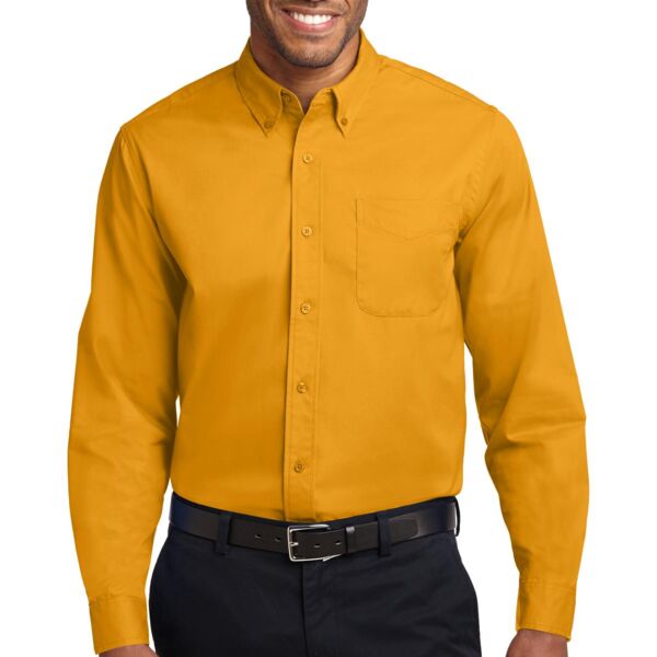 Extended Sized Long Sleeve Easy Care Shirt Thumbnail