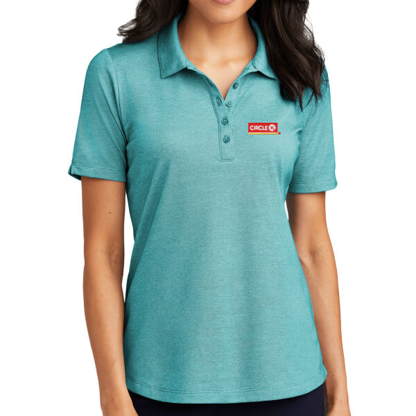 Port Authority® Ladies Fine Pique Blend Polo Thumbnail