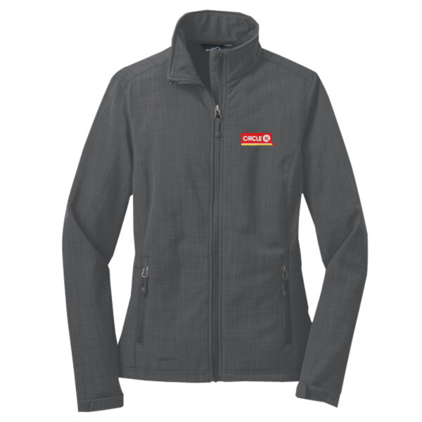 Ladies Crosshatch Soft Shell Jacket Thumbnail