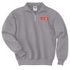 Super Sweats 1/4 Zip Sweatshirt with Cadet Collar Thumbnail